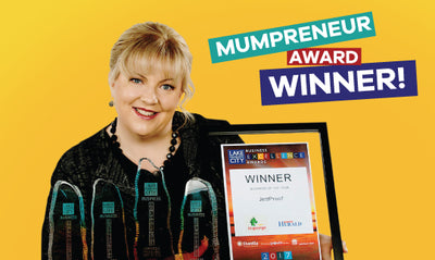 JETTPROOF Founder wins 3 Aus Mumpreneur Awards ❤️