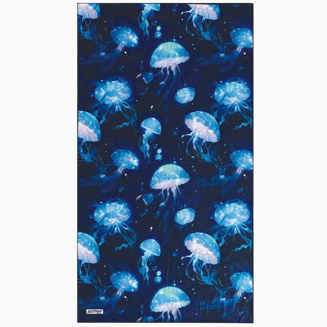 Jellyfish Sand Free Beach Towel JETTPROOF Calming Sensory Clothing