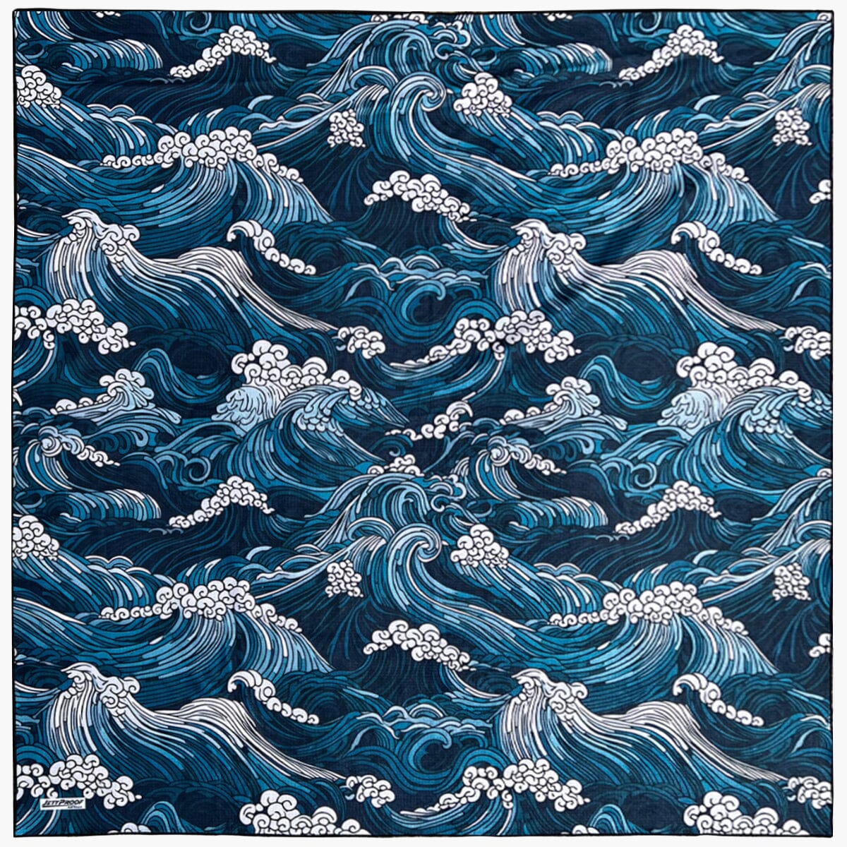 The Great Wave Beach Blanket JETTPROOF Calming Sensory Clothing