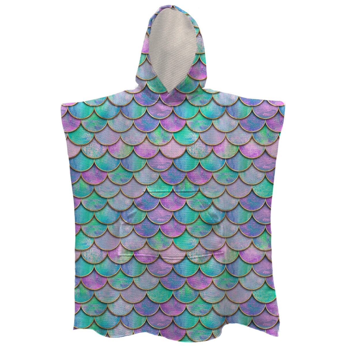 Mermaid shop poncho towel