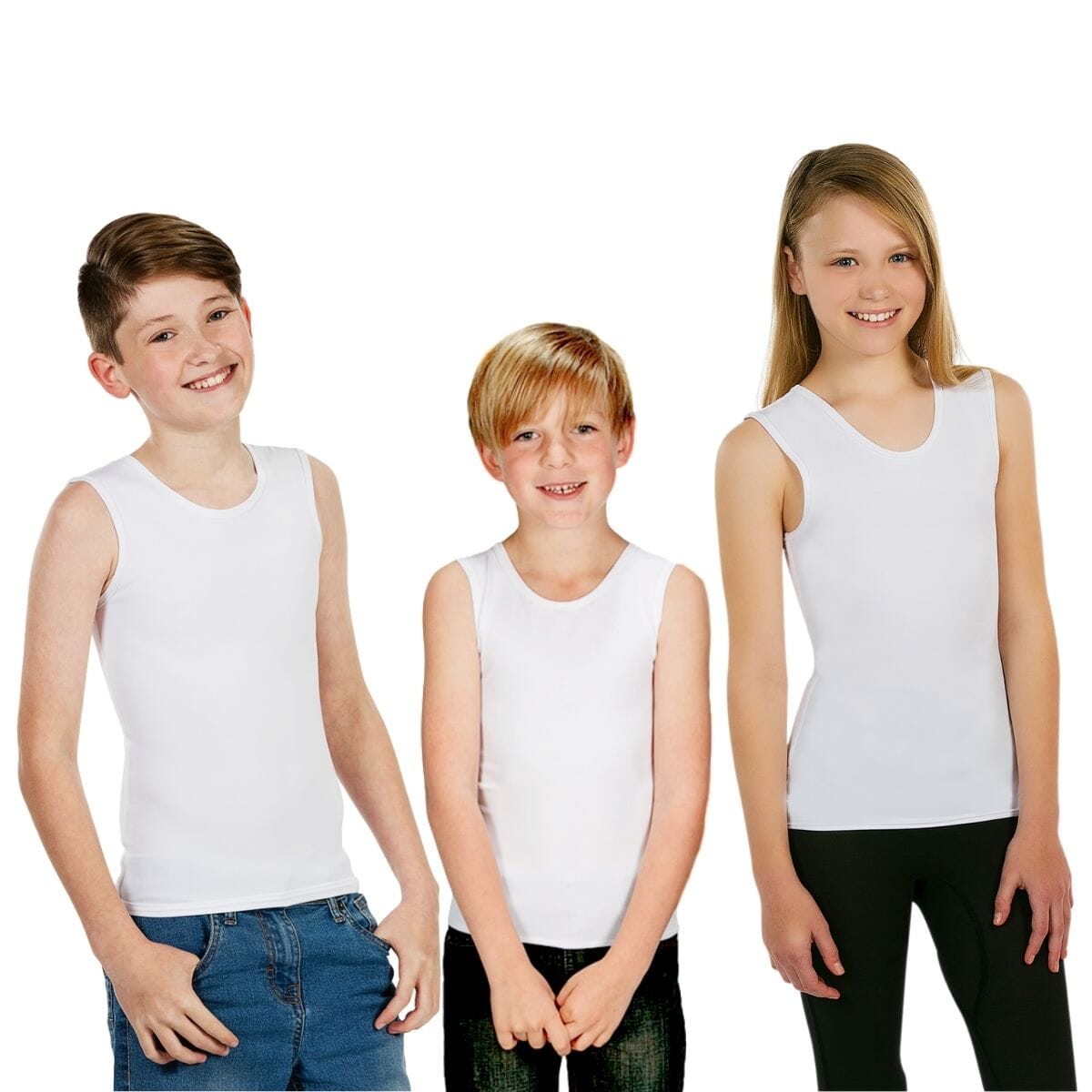 Boys in sale singlets