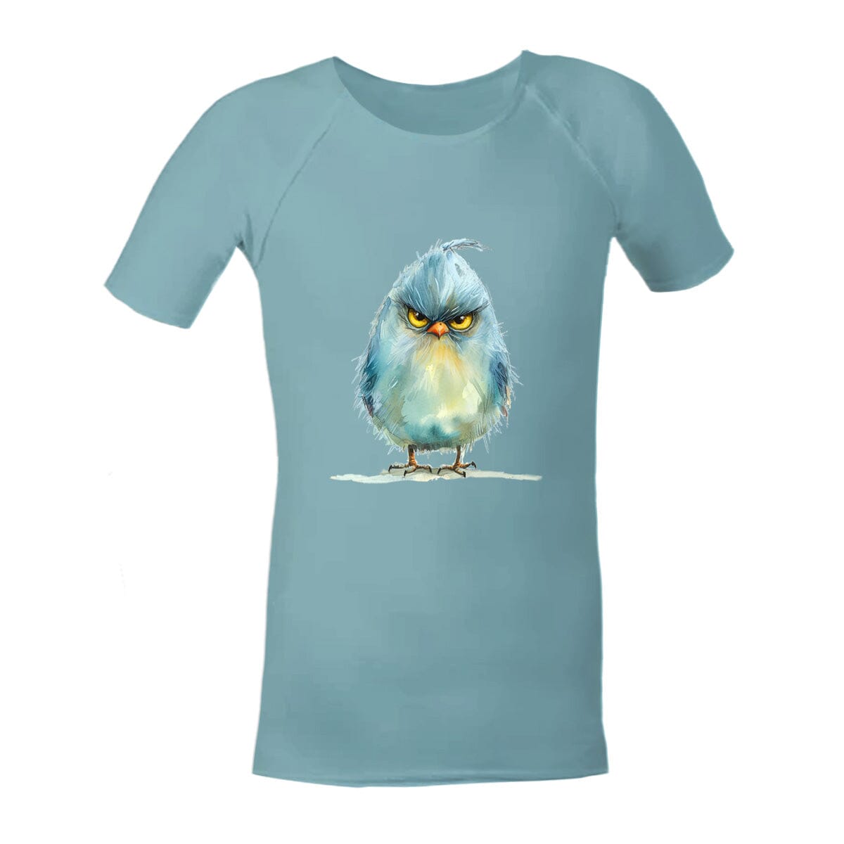 Sensory Shirt | Child | Moody Bird JettProof 1 (48 - 49cm) Sky 