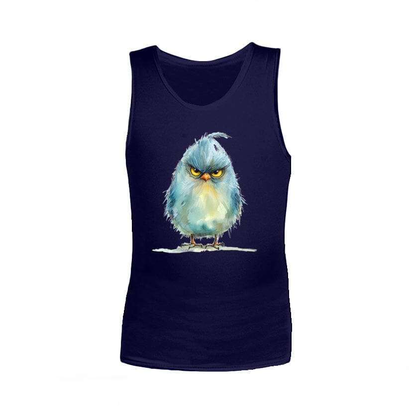 Sensory Singlet | Adult | Moody Bird Sensory Singlet JettProof 4XS (70 - 74cm) Navy 