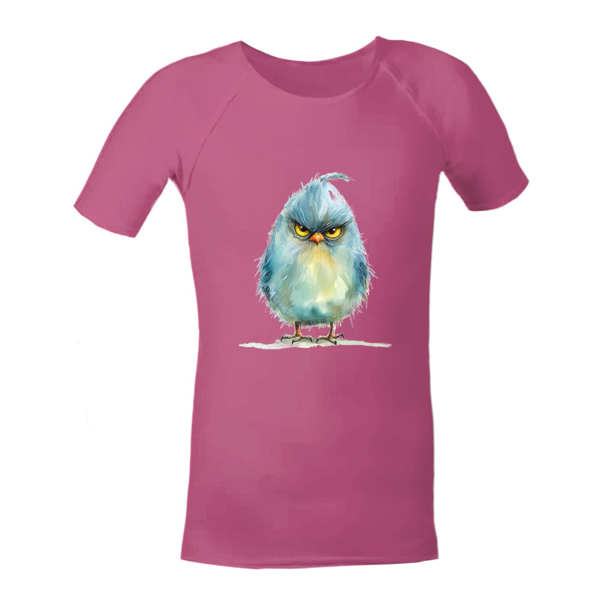 Sensory Shirt | Child | Moody Bird JettProof 1 (48 - 49cm) Pink 