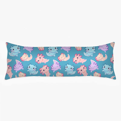Axolotl - Sensory Body Pillow Cover Sensory Pillowcase JettProof.com.au 