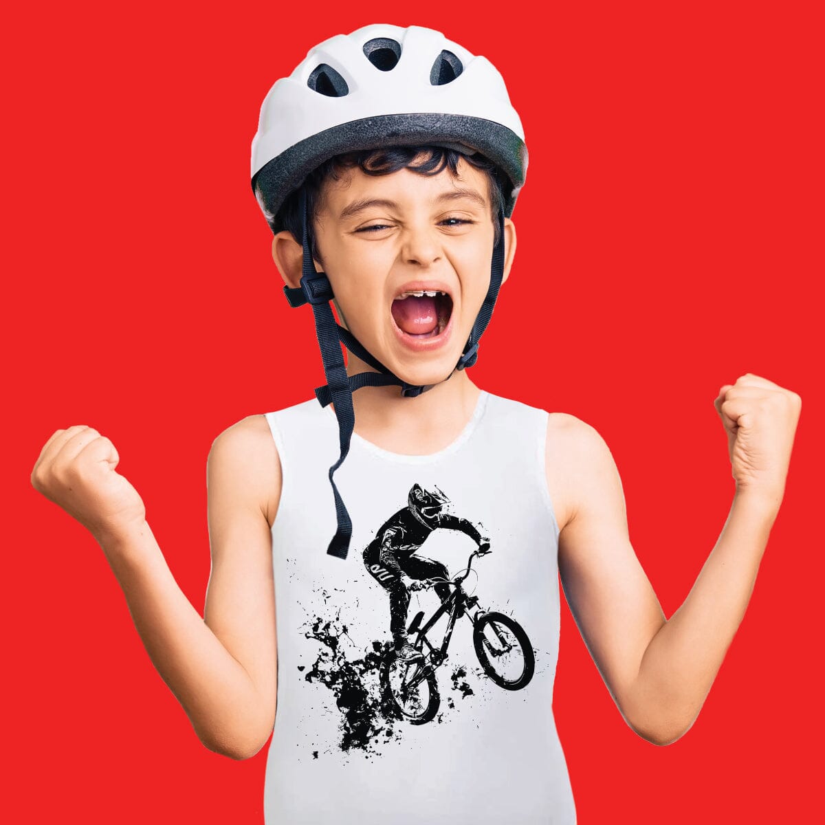 Sensory Singlet | Child | Bike Rider Sensory Singlet JettProof 