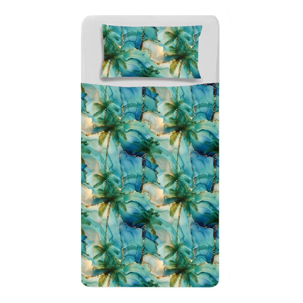 Beachy - Calming Sensory Compression Sheet Compression Sheets JettProof.com.au Single Bed 