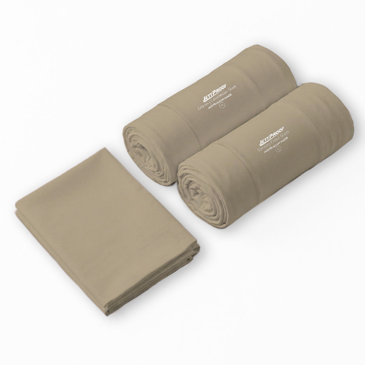 Beige - Calming Bedding Bundle – JETTPROOF Calming Sensory Clothing ...