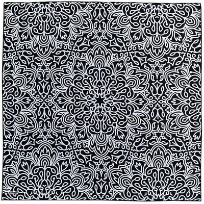 Black And White - Beach Blanket JETTPROOF Calming Sensory Clothing Inspired by Jett 