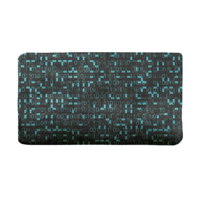 Matrix Blue - Plush Pillowcase