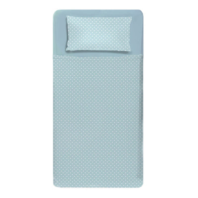 Blue Polka Dots - Calming Sensory Compression Sheet