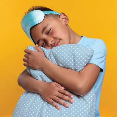 Blue Polka Dots Sensory Pillowcase