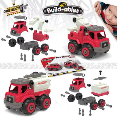 BUILD-ABLES PLUS - FIRE ENGINE EMERGENCY Sensory Toys JETTPROOF Calming Sensory Clothing Inspired by Jett 
