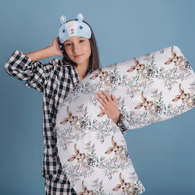 Bunnies Curved Sensory Pillowcase Pillowcases JettProof.com.au 