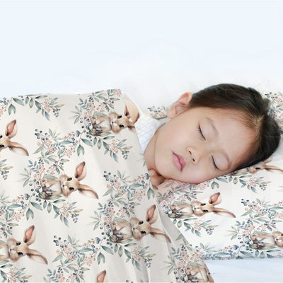 Bunnies - Calming Sensory Compression Sheet Compression Bed Sheet JettProof.com.au 