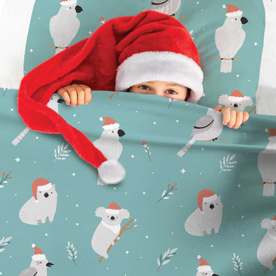 Bush Christmas - Calming Sensory Compression Sheet Compression Sheets JettProof.com.au 