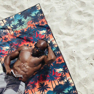 California - Sand Free Beach Towel Sand-Free Towel JETTPROOF Calming Sensory Clothing Inspired by Jett 