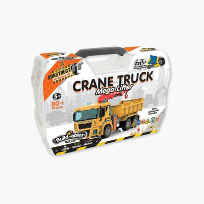 BUILD-ABLES - CRANE TRUCK Sensory Toys JettProof 