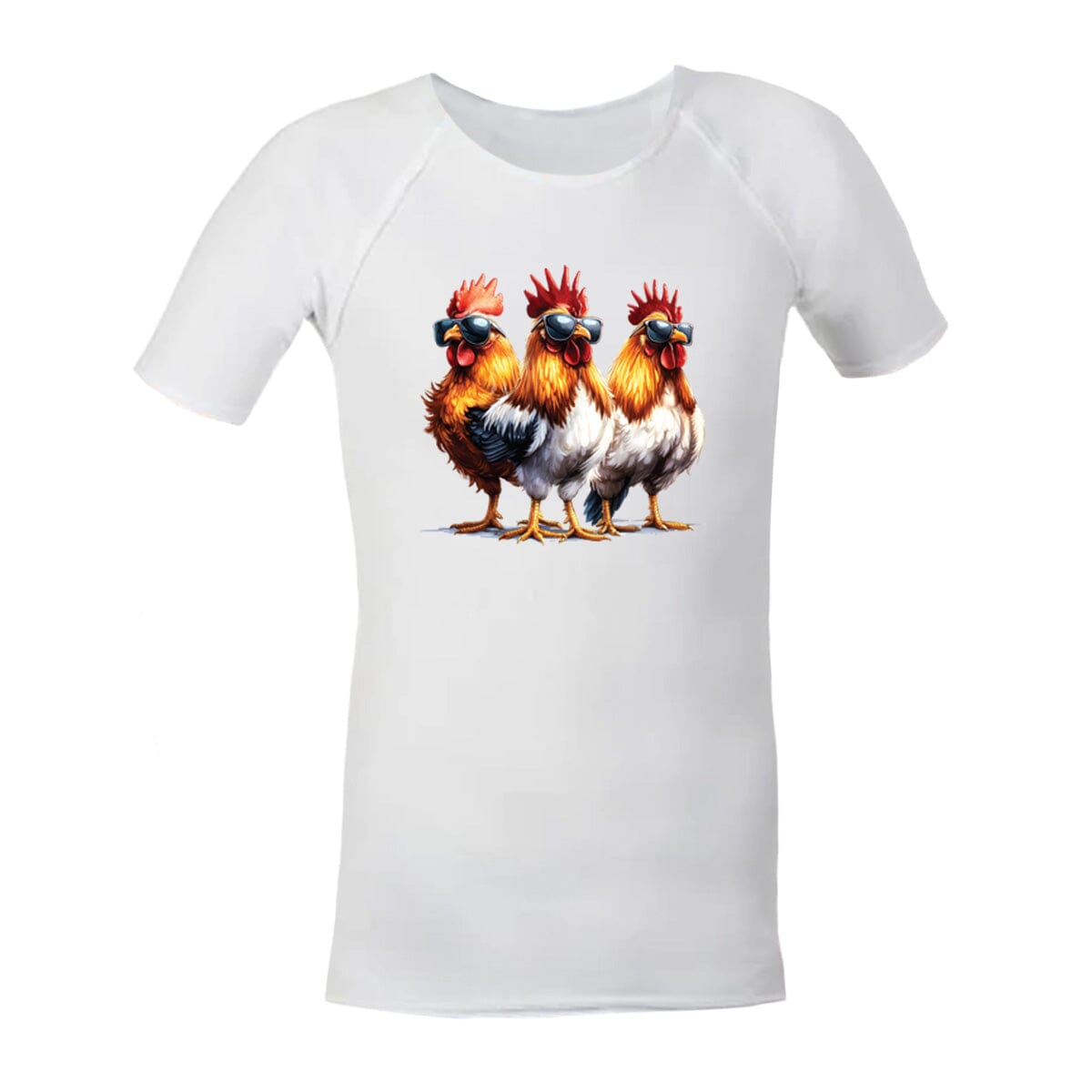 Sensory Shirt | Adult | Chickens Shirts JettProof.com.au 