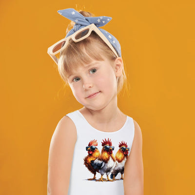 Sensory Singlet | Child | Chickens Sensory Singlet JettProof 