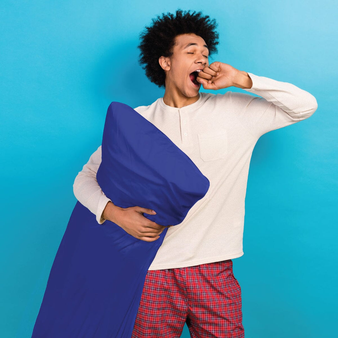 Teal body pillow cover cheap