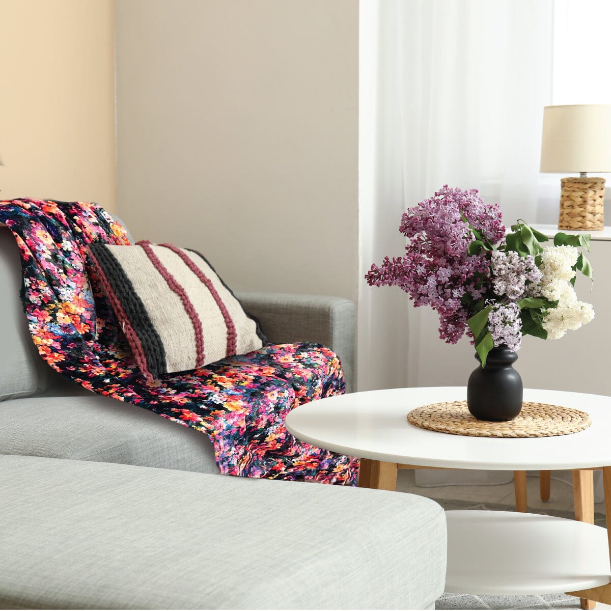 Country Garden - Plush Blanket Plush Blanket JettProof 