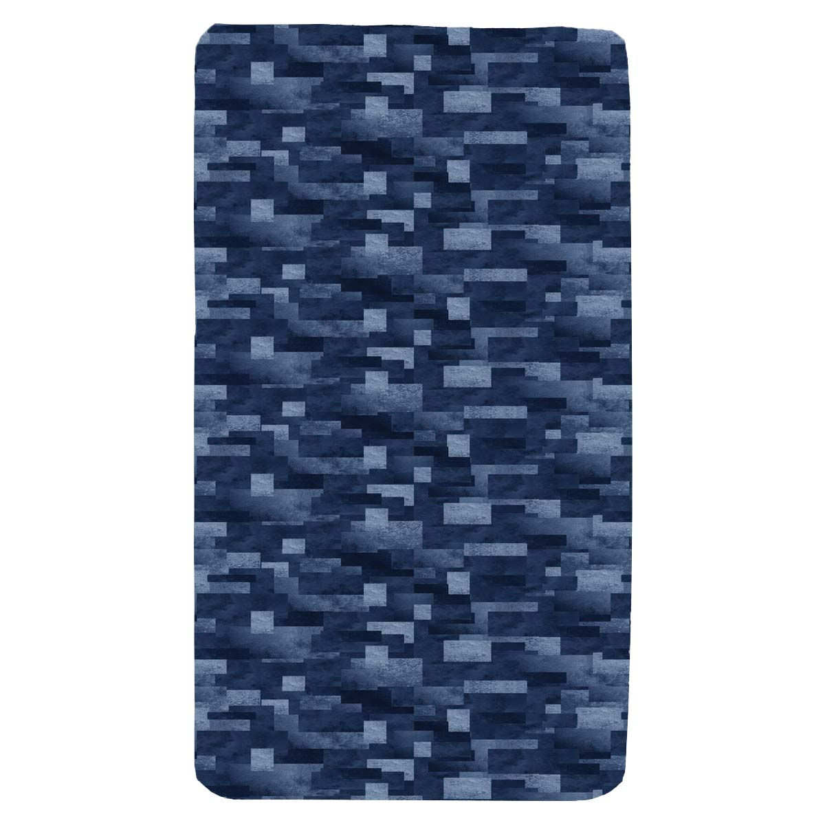 Deep Blue Sensory Fitted Bed Sheet