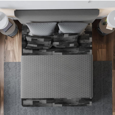 Deep Grey Sensory Fitted Bed Sheet Fitted Bed Sheet JettProof.com.au 