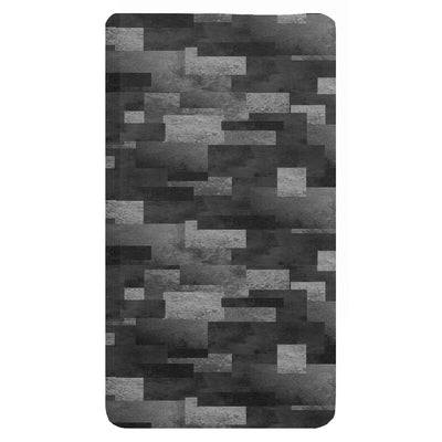 Deep Grey Sensory Fitted Bed Sheet Sensory Fitted Bed Sheet JettProof.com.au Single Bed 