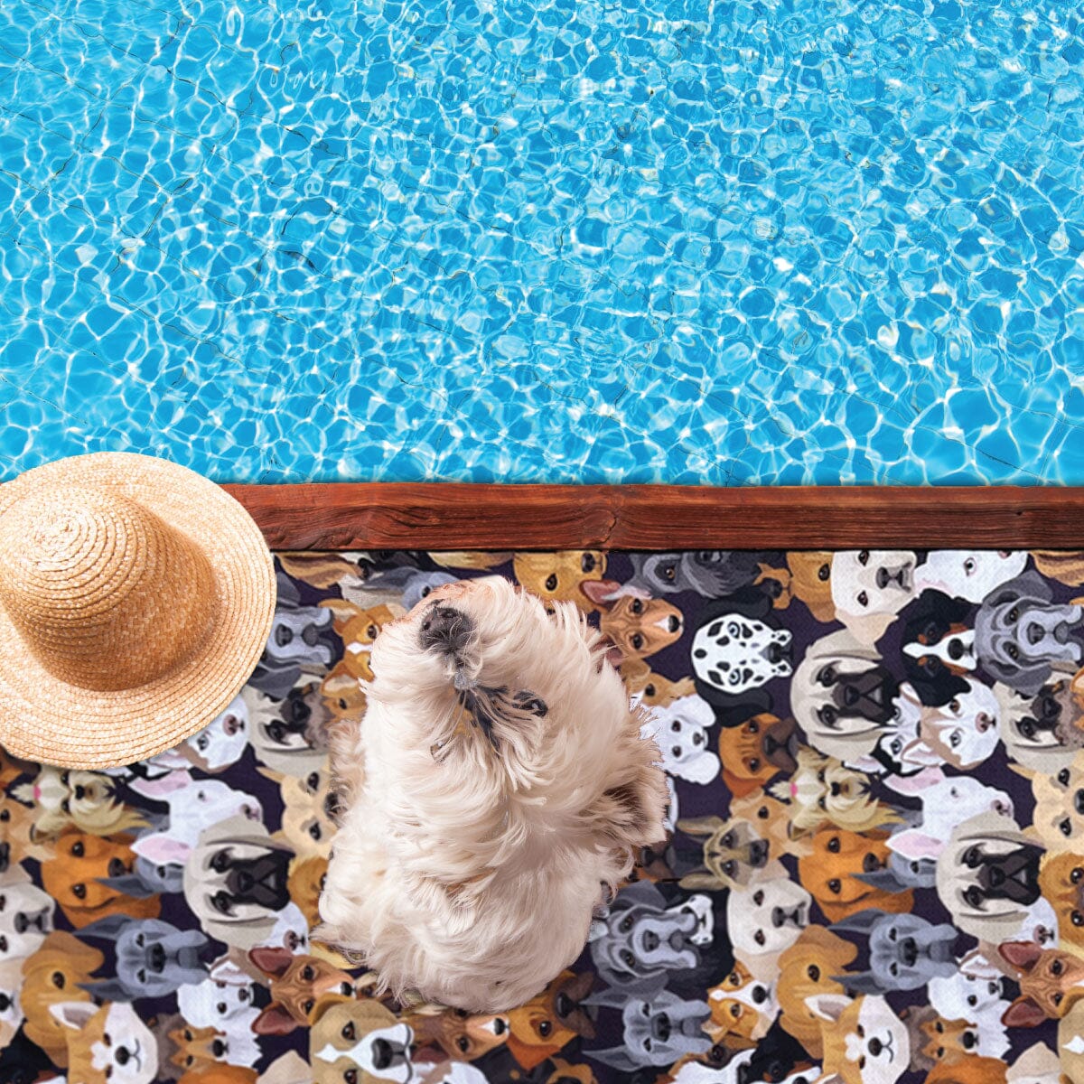Dog Friends - Kids Sand Free Beach Towel JETTPROOF Calming Sensory Clothing Inspired by Jett 