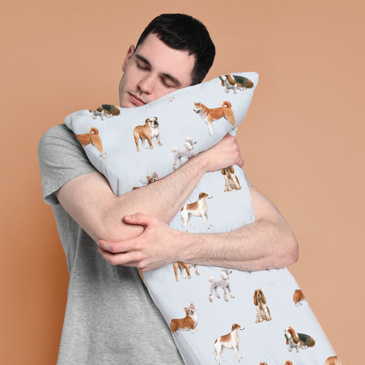 Dogs - Sensory Body Pillow Cover Sensory Pillowcase JettProof.com.au 
