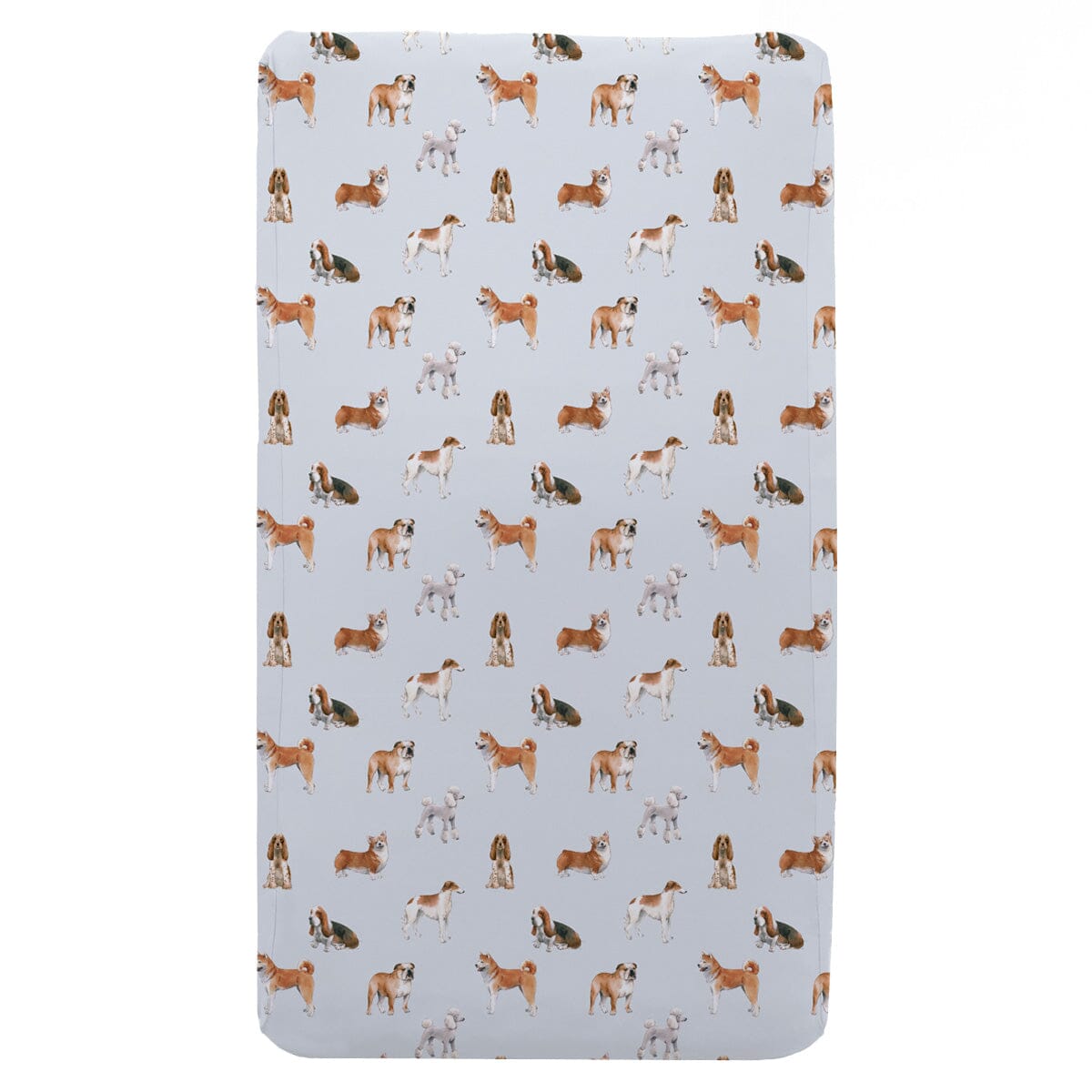 Dogs Sensory Fitted Bed Sheet Fitted Bed Sheet JettProof.com.au 