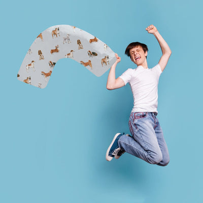 Dogs Curved Sensory Pillowcase Pillowcases JettProof.com.au 
