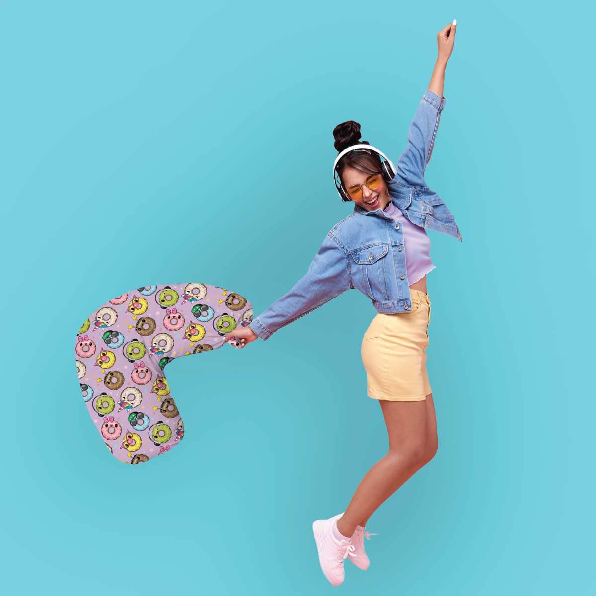 Donuts Curved Sensory Pillowcase