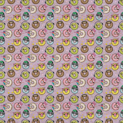 Donuts - Plush Blanket Plush Blanket JETTPROOF Calming Sensory Clothing Inspired by Jett Throw Blanket 130cm x 150cm 