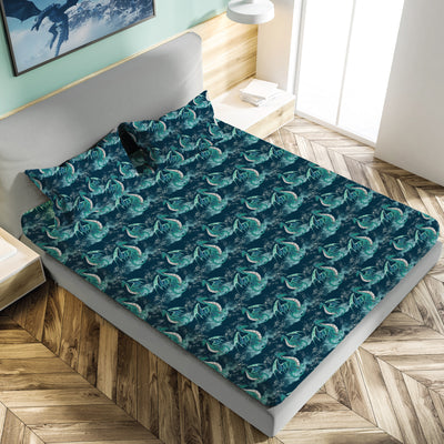 Dragon Nights Sensory Fitted Bed Sheet | SINGLE BED