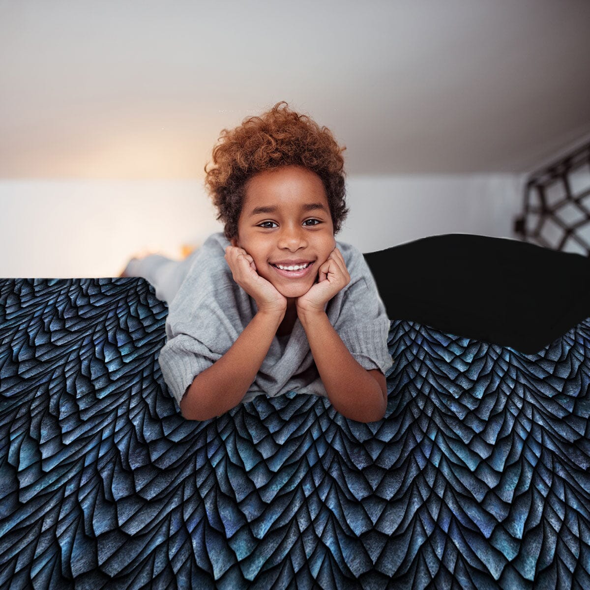 Dragon Sensory Fitted Bed Sheet Sensory Fitted Bed Sheet JettProof.com.au 
