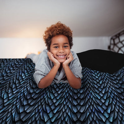 Dragon Sensory Fitted Bed Sheet Sensory Fitted Bed Sheet JettProof.com.au 