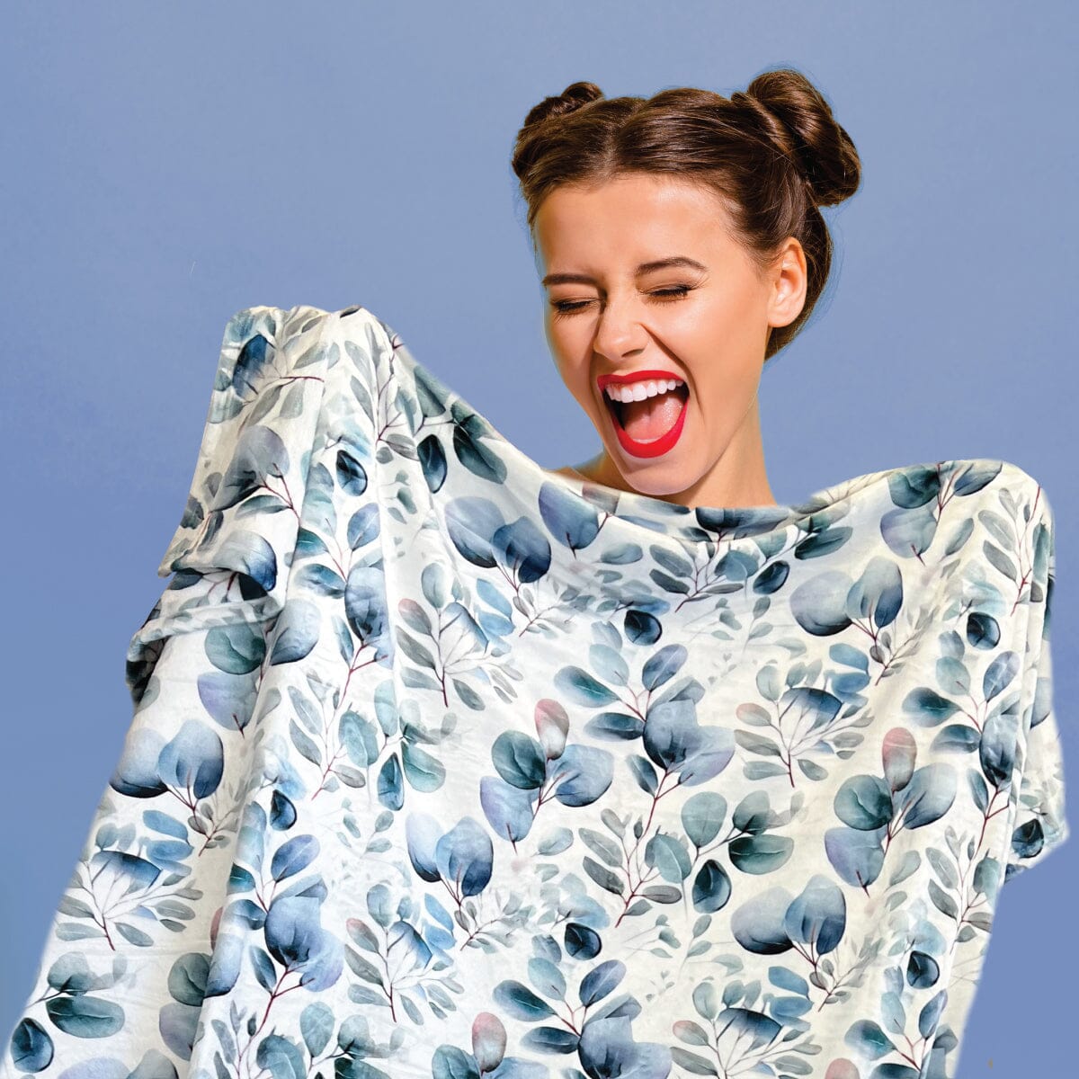 Eucalyptus - Plush Blanket – JETTPROOF Calming Sensory Clothing ...