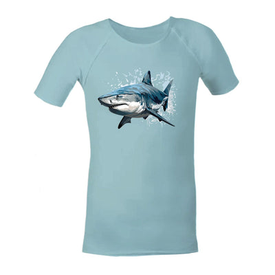 Sensory Shirt | Child | Shark JettProof 1 (48 - 49cm) Sky 