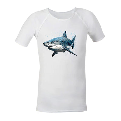 Sensory Shirt | Child | Shark JettProof 1 (48 - 49cm) White 