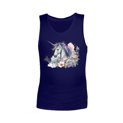 Sensory Singlet | Child | Unicorn Garden Singlets JettProof.com.au 1 (48 - 49cm) Navy 
