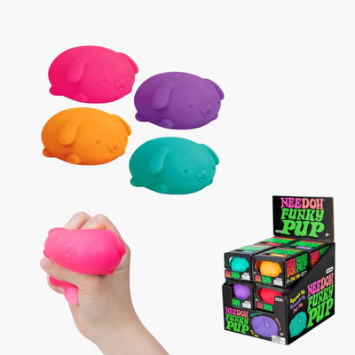 Funky Pup Squeeze Me - NeeDoh | Assorted Sensory Toys JettProof 