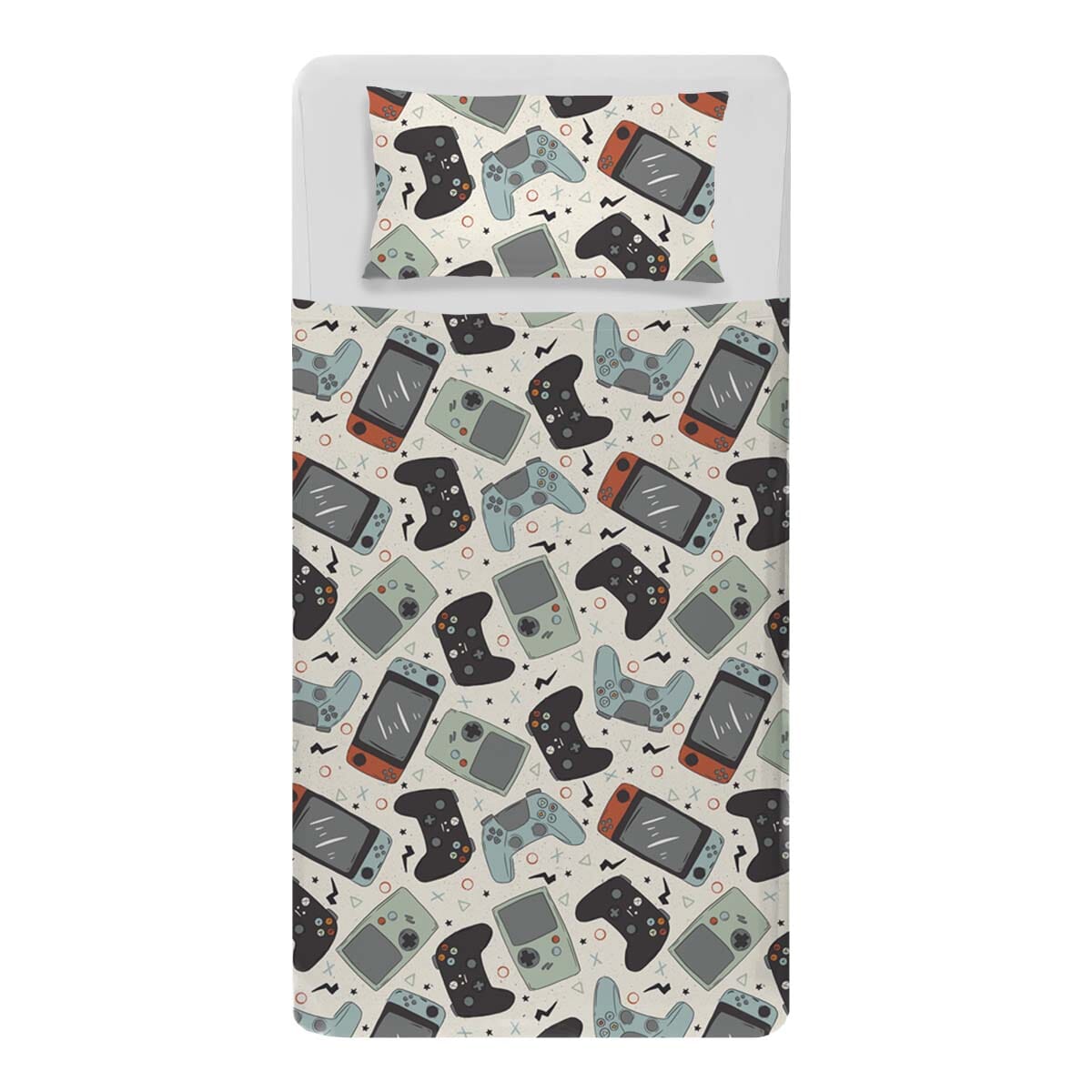 Game Time - Calming Sensory Compression Sheet Compression Sheets JettProof.com.au Single Bed 
