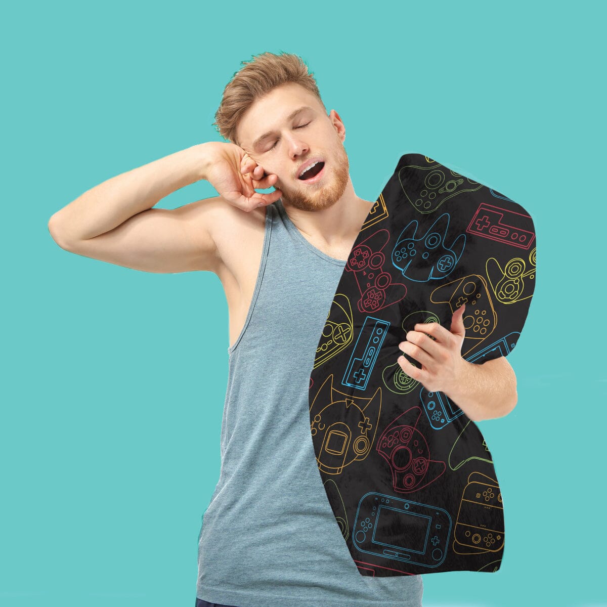Gamer - Plush Pillowcase Sensory Pillowcase JettProof.com.au 
