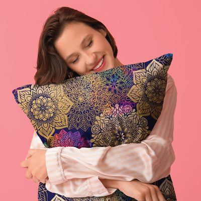 Gold Mandala Sensory Pillowcase Sensory Pillowcase JettProof.com.au 