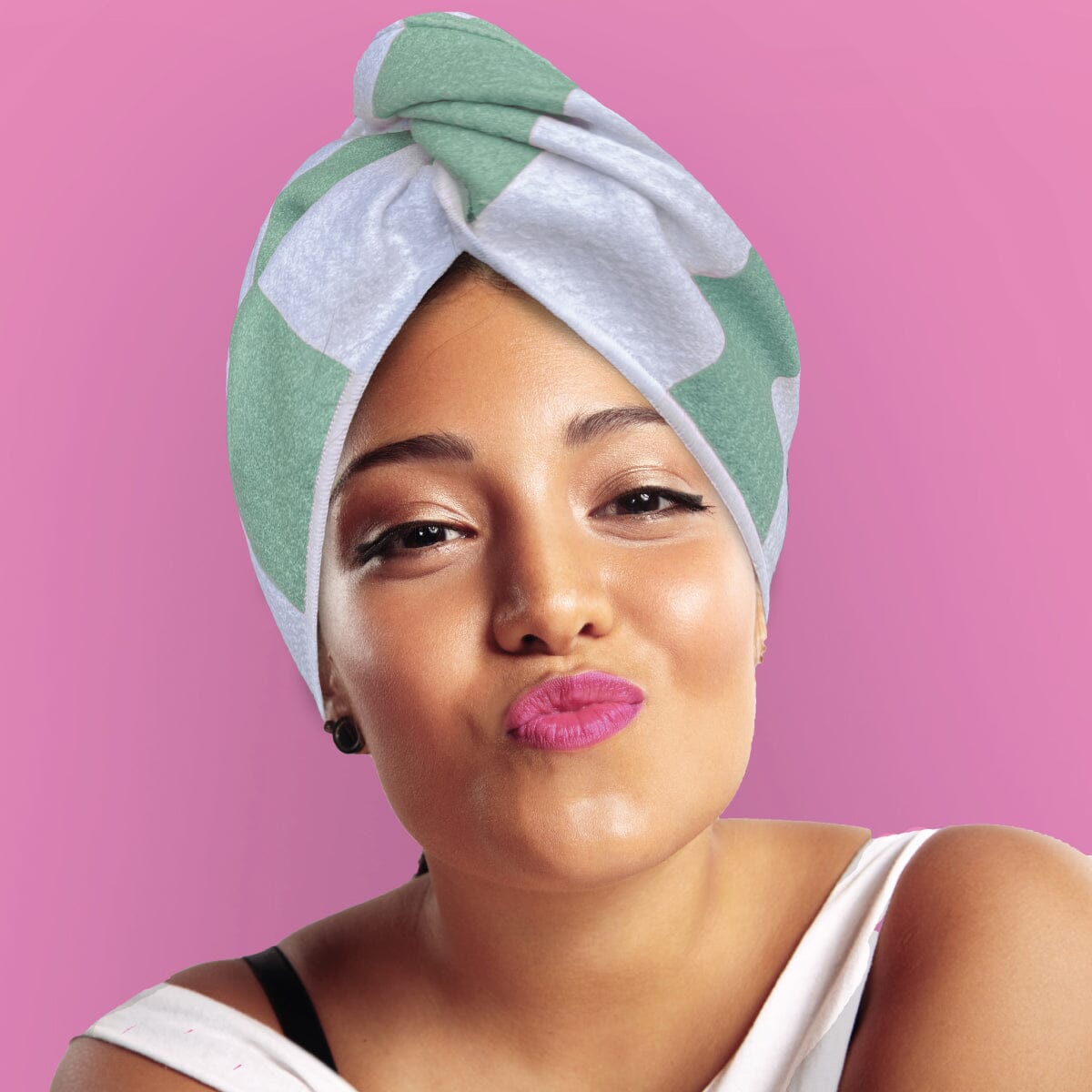 Havana Sage And White - Hair Wrap Hair Wrap JETTPROOF Calming Sensory Clothing Inspired by Jett 