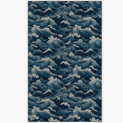 The Great Wave - Jumbo Beach Blanket Beach Blanket JettProof 
