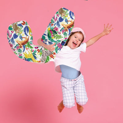 Jungle Curved Sensory Pillowcase Pillowcases JettProof.com.au 