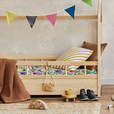 Jungle Sensory Fitted Bed Sheet Fitted Bed Sheet JettProof.com.au 